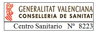 Sanchis y Jarque Centro Sanitario: 8223